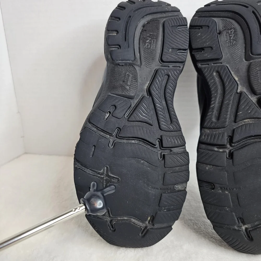Brooks Ghost 15 Mens Size 10 2E Wide Black Running Shoes
